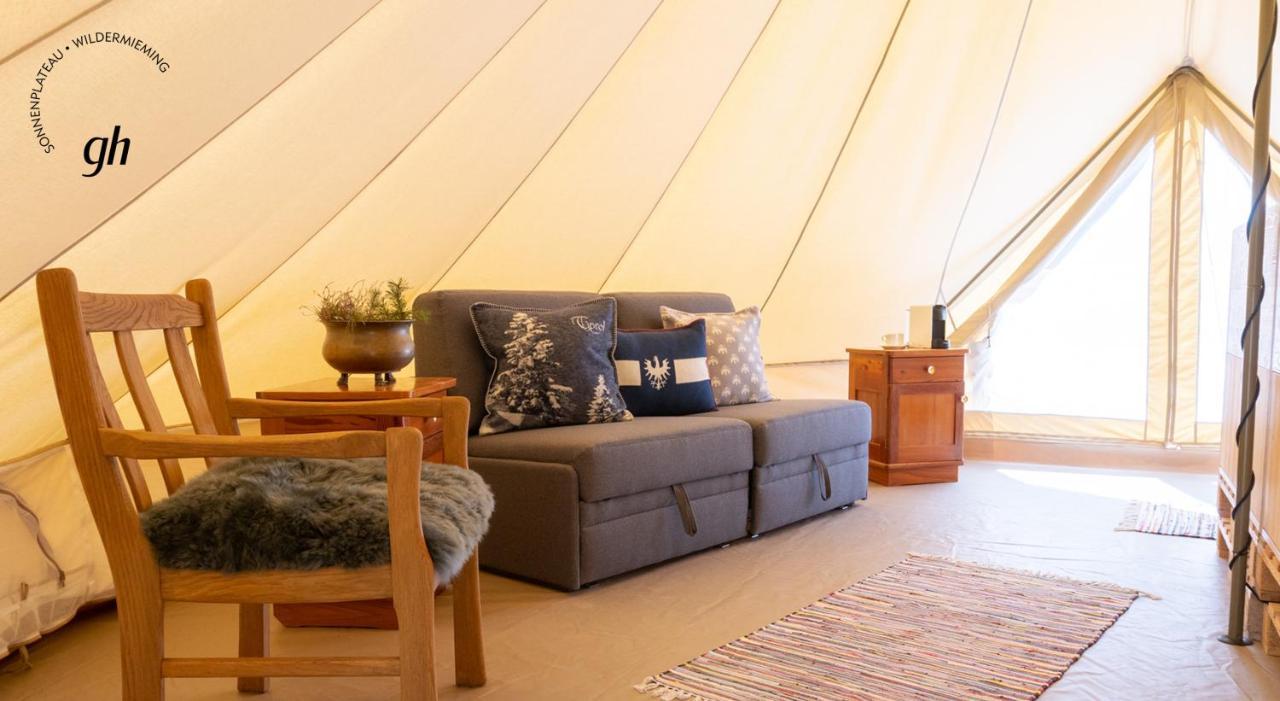 Gerhardhof - Zimmer Glamping Camping Wildermieming Eksteriør billede
