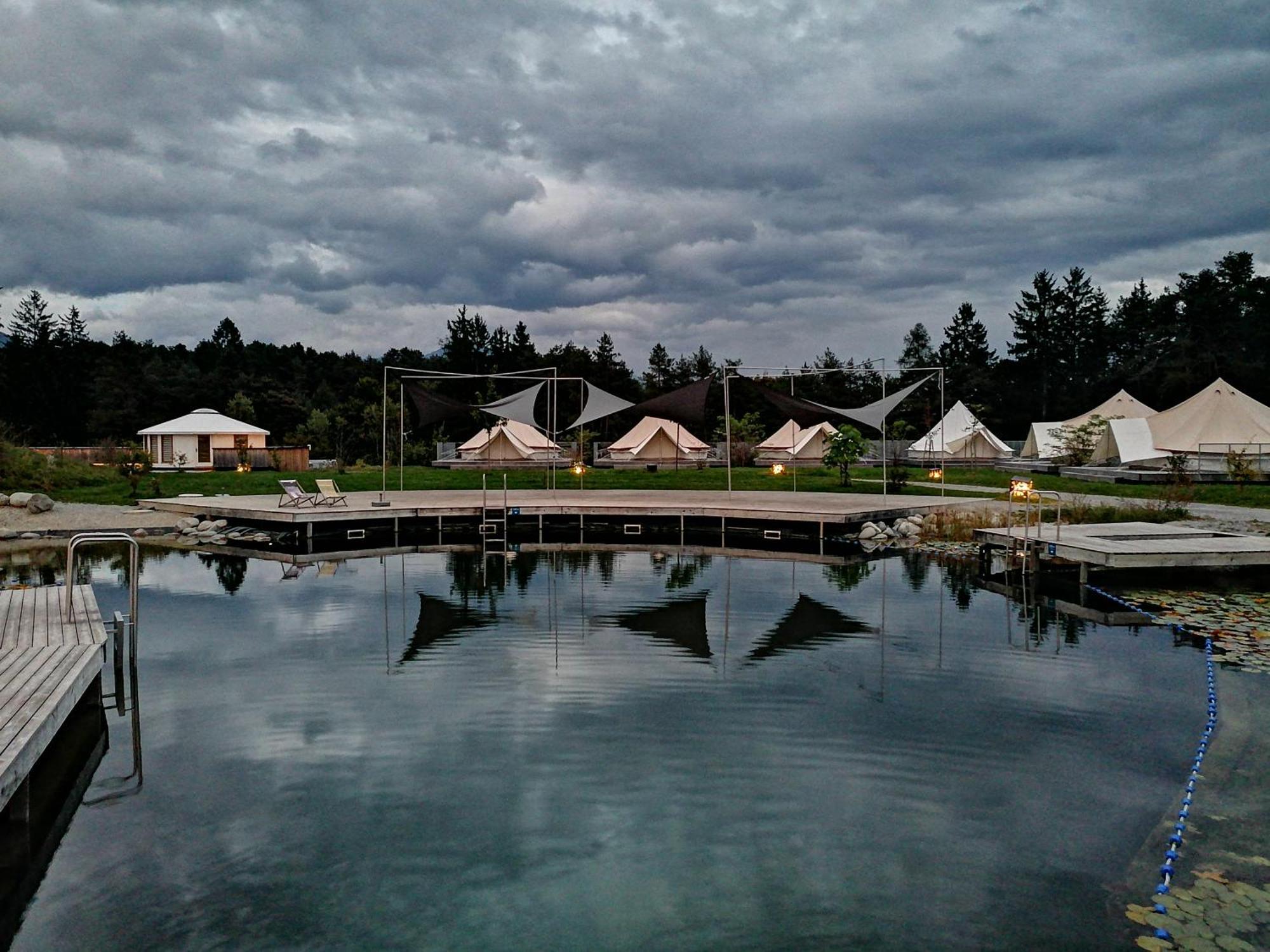 Gerhardhof - Zimmer Glamping Camping Wildermieming Eksteriør billede